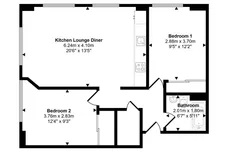 Broad Street, BIRMINGHAM floorplan 1 out of 1