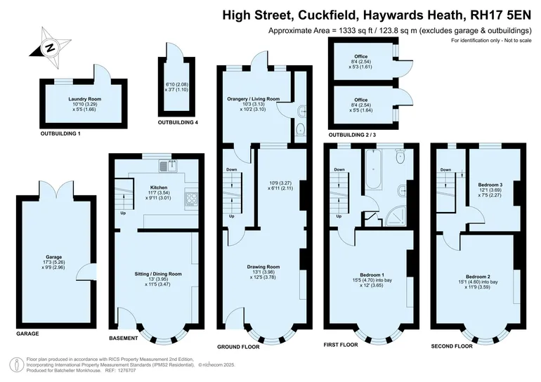 Floorplan 1 for High Street, Cuckfield, RH17