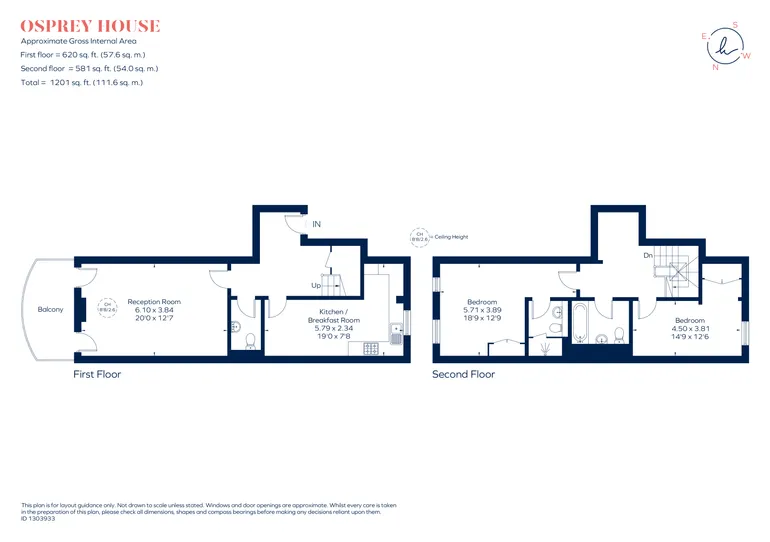 Floorplan 1 for Lower Square, Isleworth, TW7