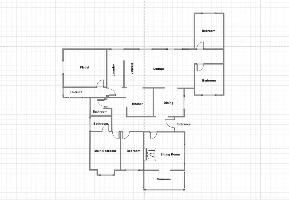 Floorplan for South Africa, Western Cape, Pinelands