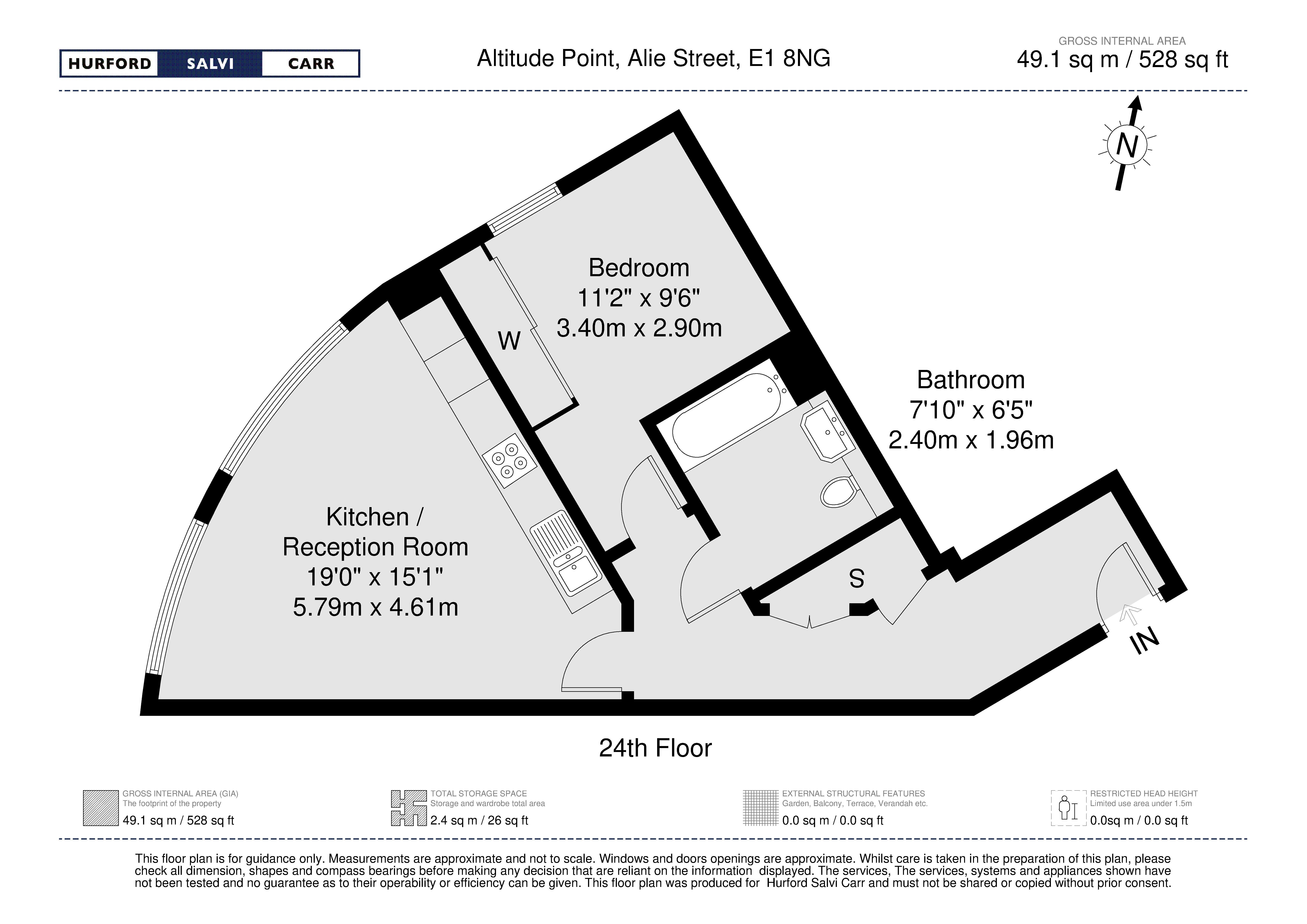 Alie Street, London, E1 floorplan