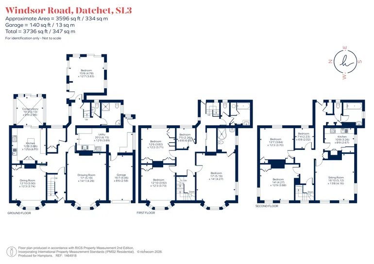 Floorplan 1 for Windsor Road, Datchet, SL3