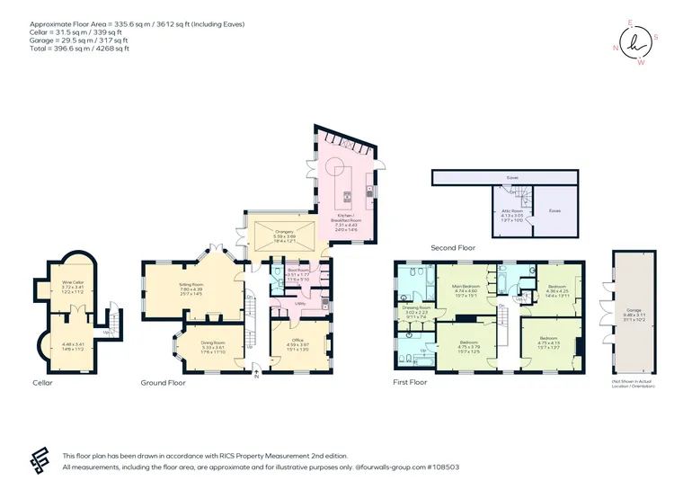 Floorplan 1 for River Hill, Flamstead, AL3