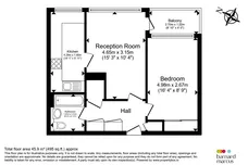 Yelverton Road, London floorplan 1 out of 1