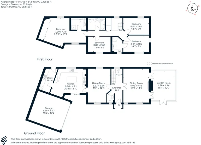 Floorplan 1 for Hogg End, Chipping Warden, OX17