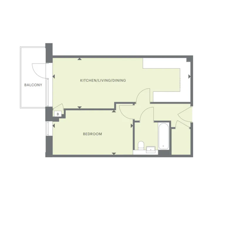 Floorplan 1 for Plot 568 Station Approach, South Oxhey, WD19