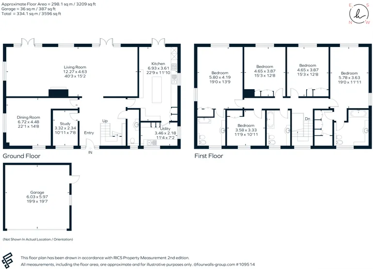 Floorplan 1 for Bracknell Road Warfield RG42