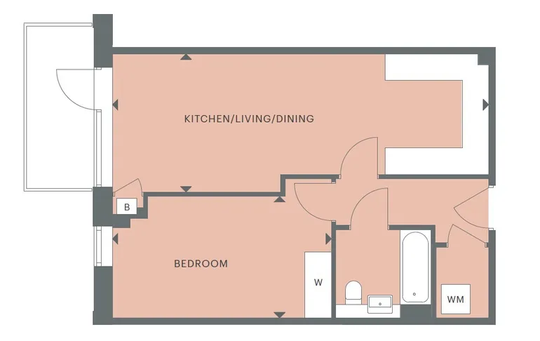Floorplan 1 for Plot 489 Station Approach, South Oxhey, WD19