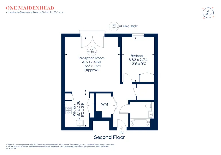 Floorplan 1 for Garden Boulevard Maidenhead SL6