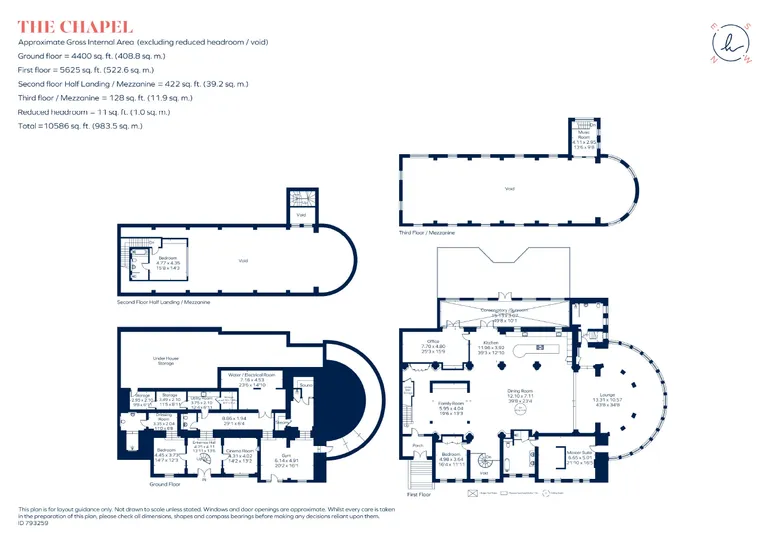 Floorplan 1 for Holborn Close London NW7