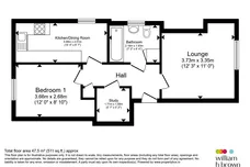Appleyard, Peterborough floorplan 1 out of 1