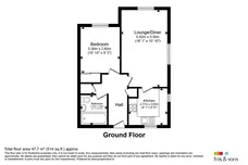 Godolphin Court, Crawley floorplan 1 out of 1