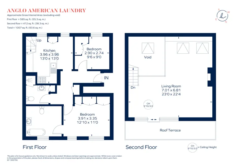 Floorplan 1 for Burmester Road, London, SW17