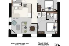 Palace Wharf, Rainville Road, Hammersmith floorplan 1 out of 1