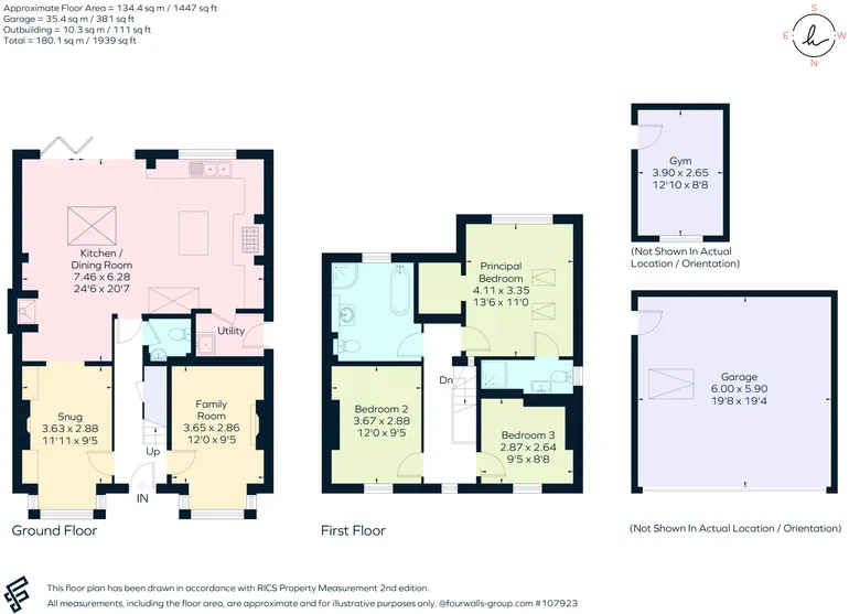 Floorplan 1 for York Road, Newbury, RG14