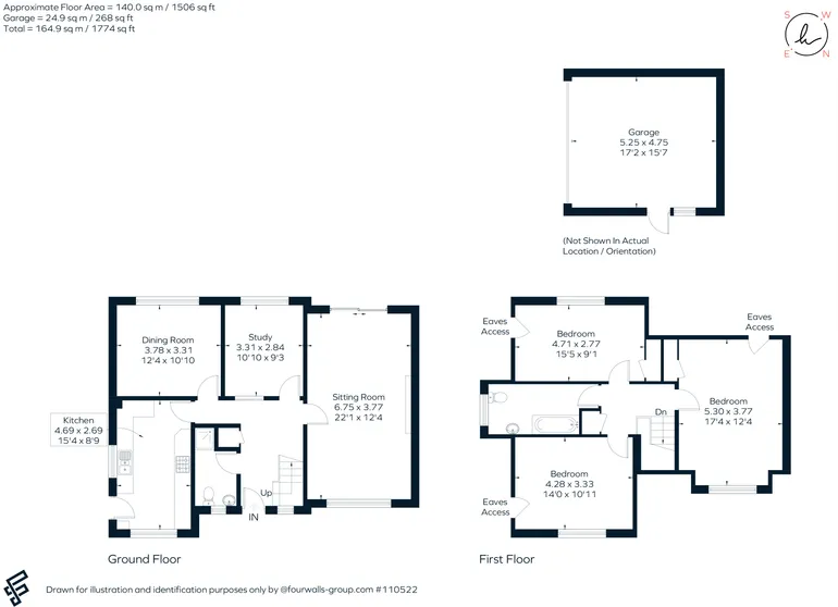 Floorplan 1 for Tonbridge Road, Hildenborough, TN11