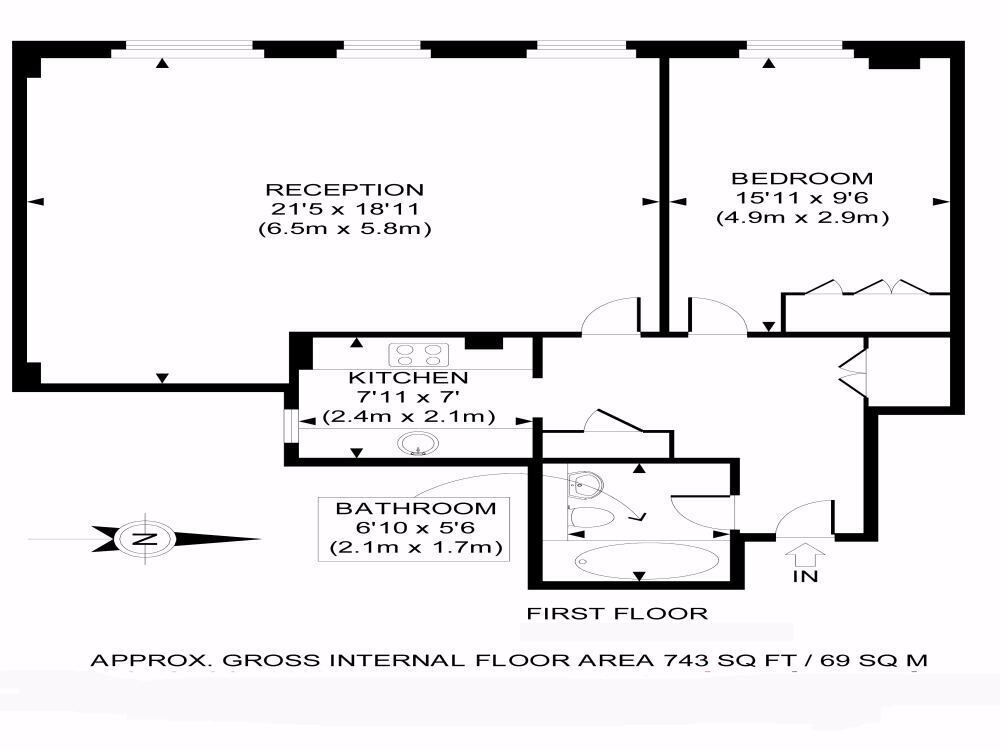 Britton Street, Clerkenwell, London, EC1M floorplan