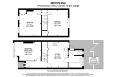 Westcote Road, LONDON floorplan 1 out of 1