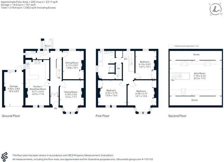 Floorplan 1 for King Edward Road, Bath, BA2