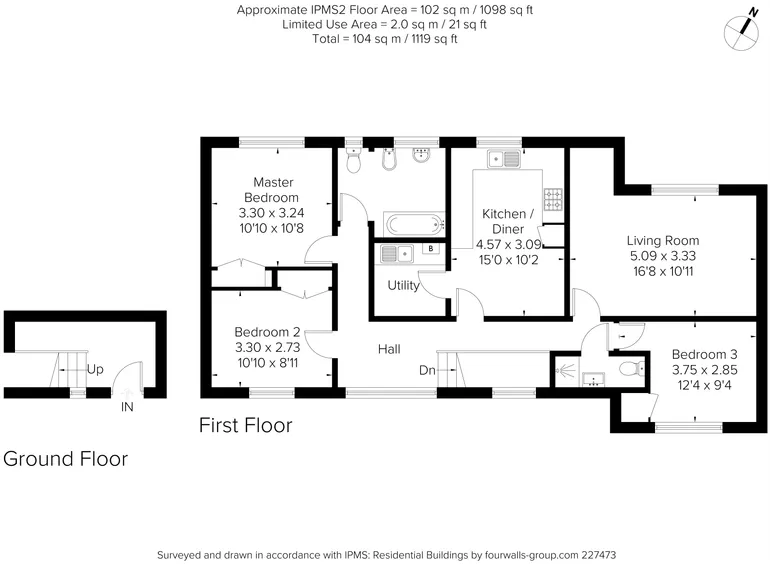 Floorplan 1 for George Lane Marlborough SN8