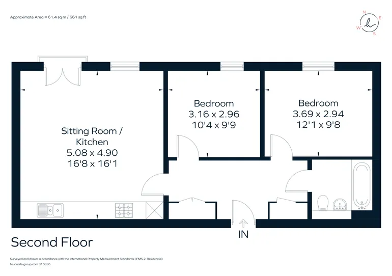 Floorplan 1 for London Road Sevenoaks TN13