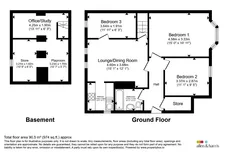 Crofton Avenue, Glasgow floorplan 1 out of 1