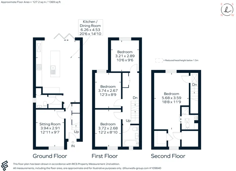Floorplan 2 for Hamilton House, Kings Road, Haslemere, GU27