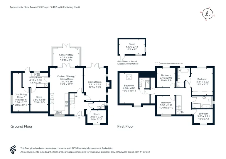 Floorplan 1 for Handyside Place, Four Marks, GU34