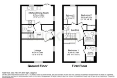 Quince Close, Whittlesey, PETERBOROUGH floorplan 1 out of 1