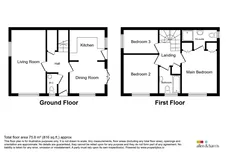 Middle Leaze, Chippenham floorplan 1 out of 1