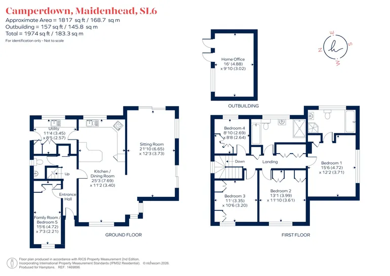 Floorplan 1 for Camperdown, Maidenhead, SL6
