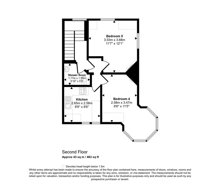 Floorplan 1 for Abingdon Road, Oxford, OX1
