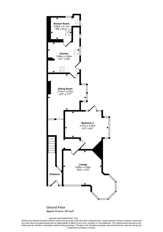 Floorplan 2 for Abingdon Road, Oxford, OX1