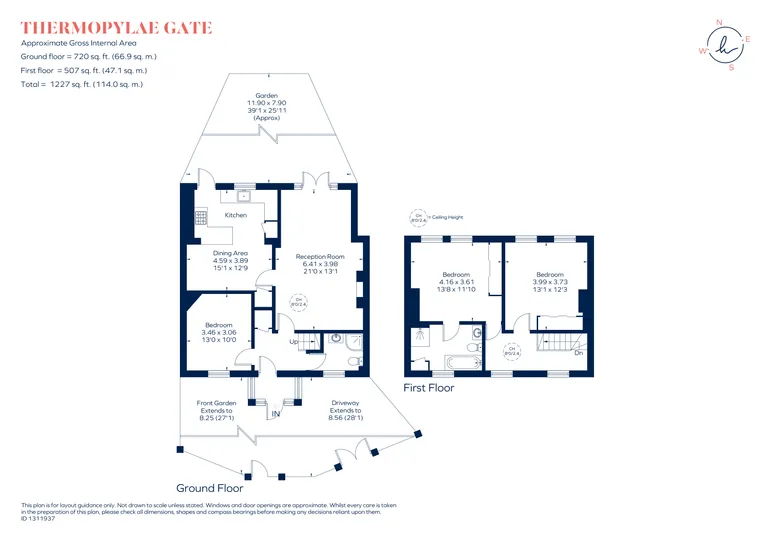 Floorplan 1 for Thermopylae Gate, London, E14