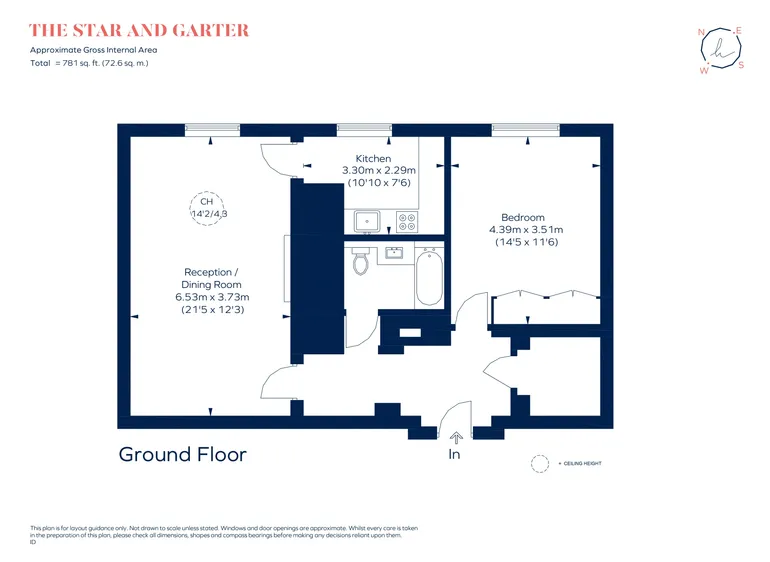 Floorplan 1 for Star  Garter, Richmond Hill TW10