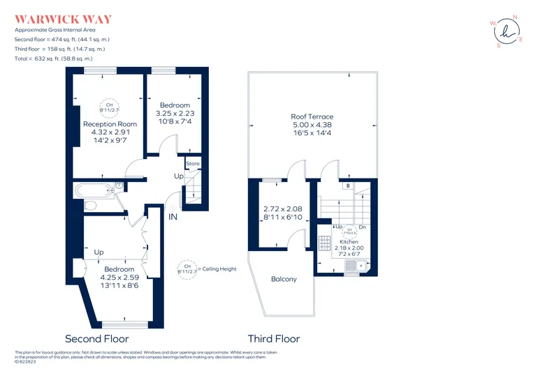 Floorplan 1 for Warwick Way London SW1V