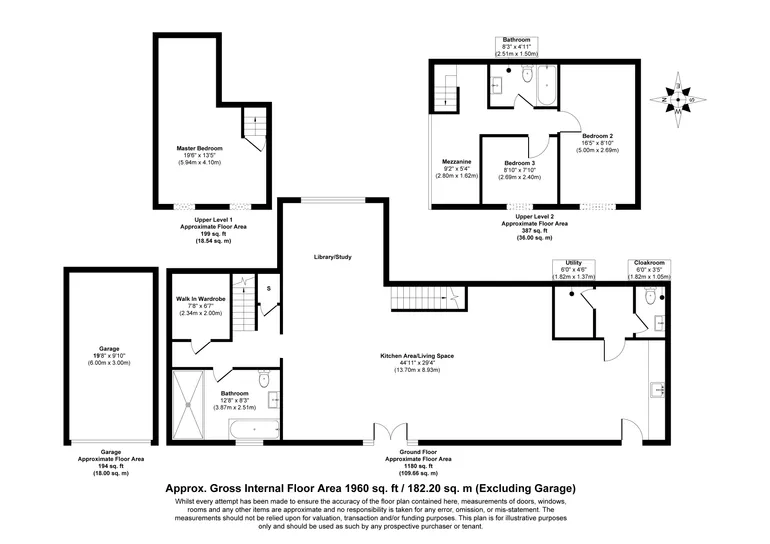 Floorplan 1 for Pembridge Gardens, Bragbury End, SG2