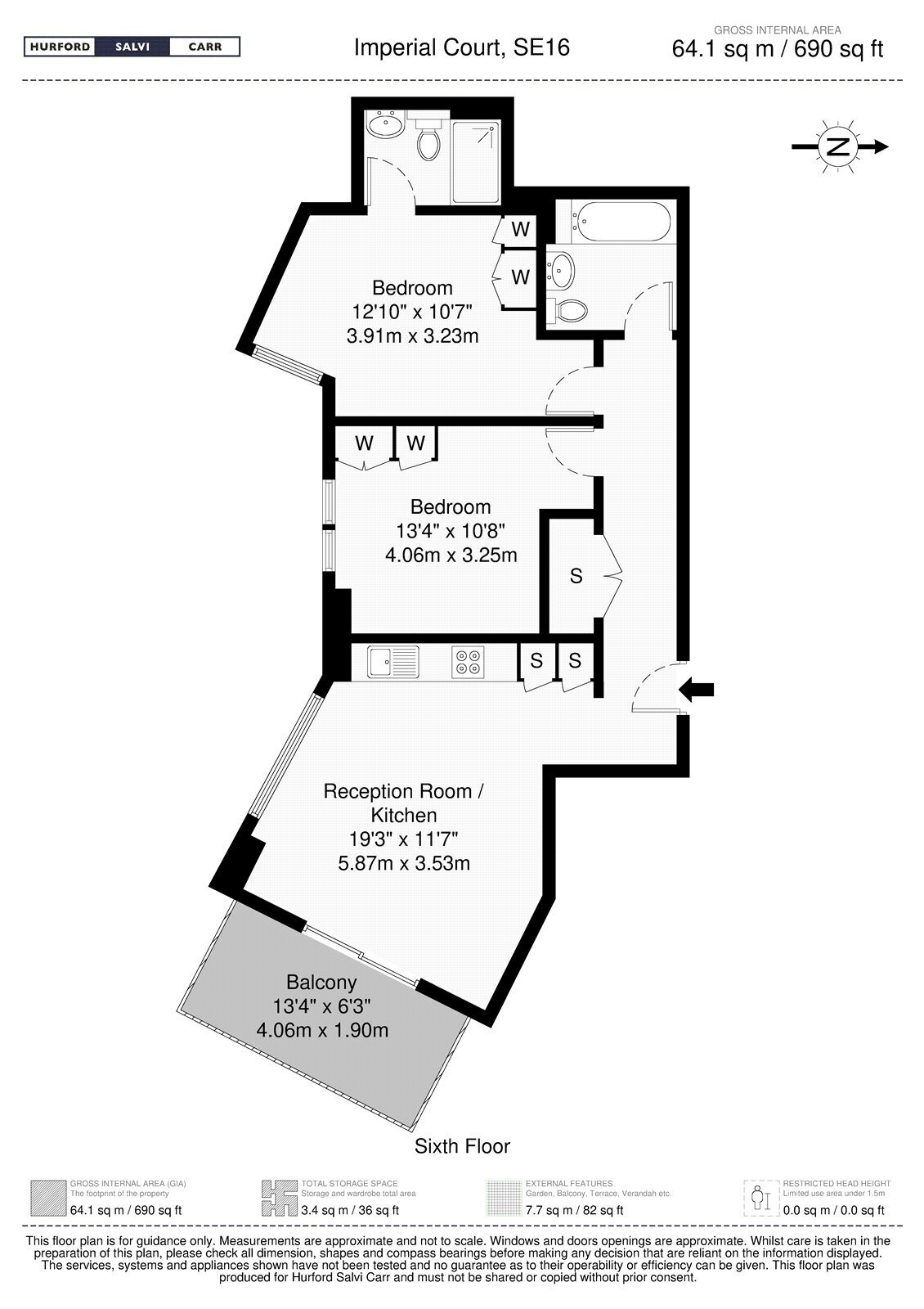 Odessa Street, London, SE16 floorplan