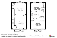 Chiltern Crescent, Fair Oak, Eastleigh floorplan 1 out of 1
