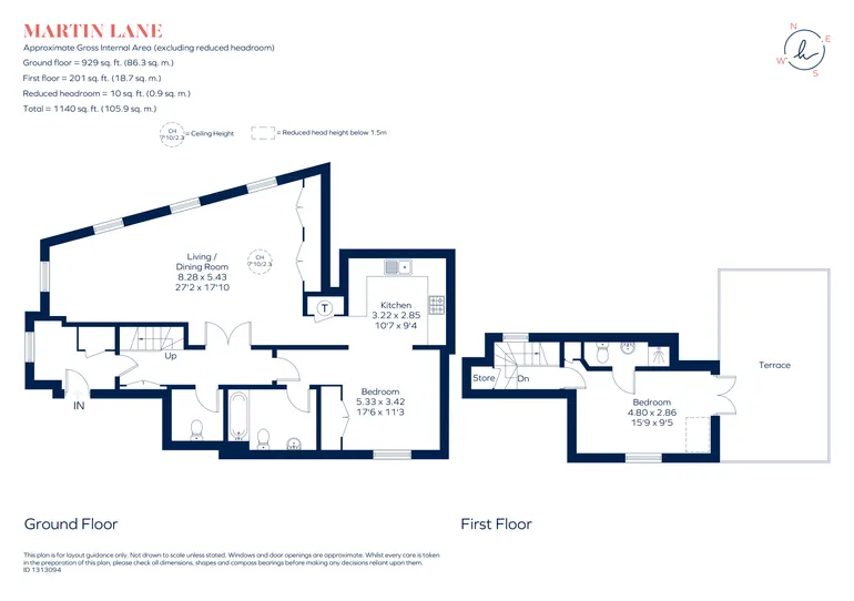 Floorplan 1 for Martin Lane, London, EC4R