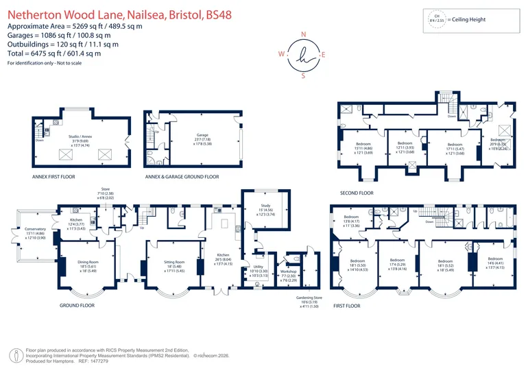 Floorplan 1 for Netherton Wood Lane, West End, BS48