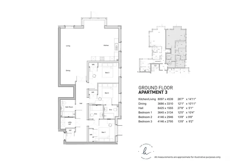 Floorplan 1 for Shalford Lodge, Kingston Hill, Kingston Upon Thames, KT2