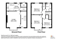 Leazes Rise, PETERLEE floorplan 1 out of 1