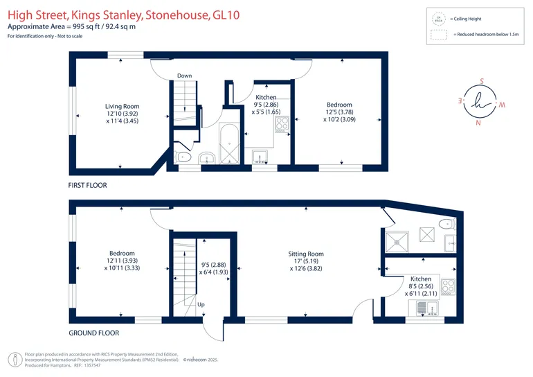 Floorplan 1 for High Street, Kings Stanley, GL10