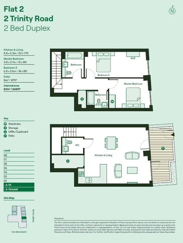 Floorplan for Wimbledon Place, The Broadway, London, SW19