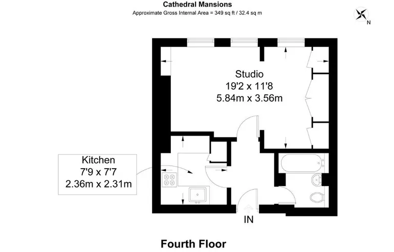 Floorplan 1 for Vauxhall Bridge Road Westminster SW1V