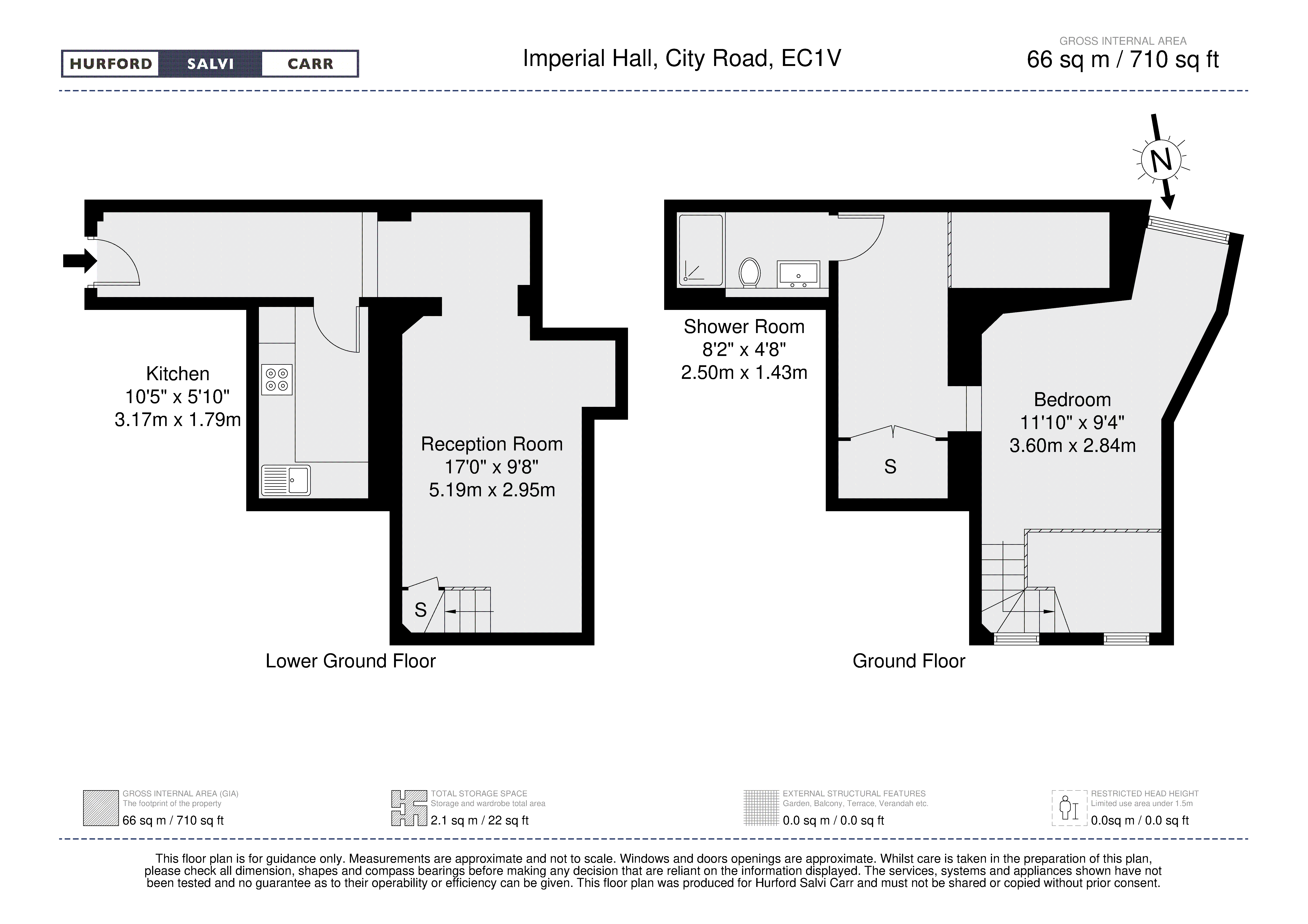 Imperial Hall, 104-122 City Road, London, EC1V floorplan