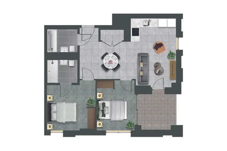 Floorplan 1 for Hove Central, 11 Boulevard Place Hove BN3