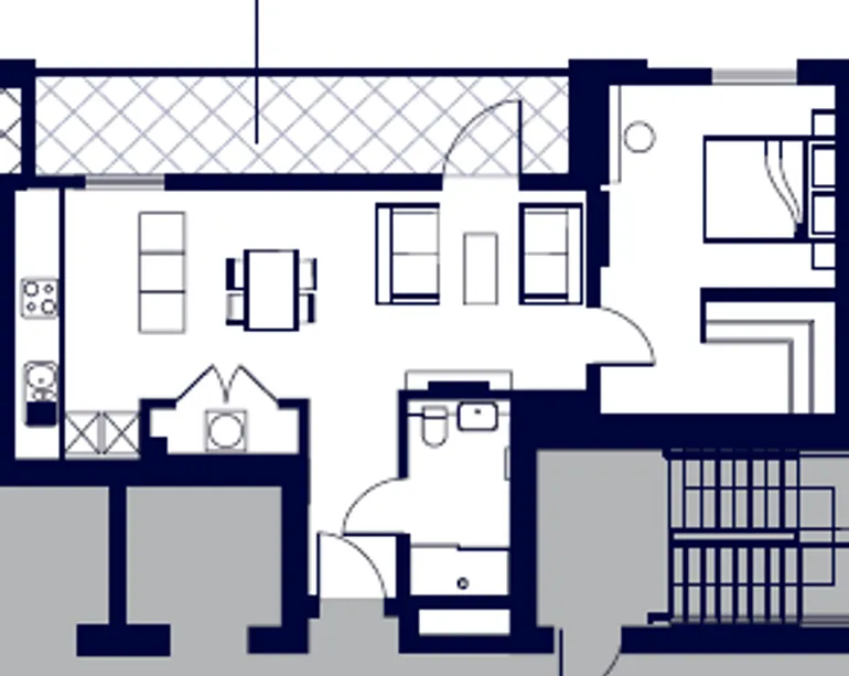 Floorplan 1 for Sailmakers Canary Wharf E14