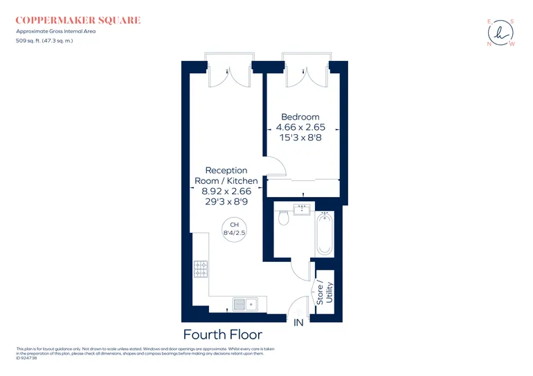 Floorplan 1 for Cherry Park Lane London E20
